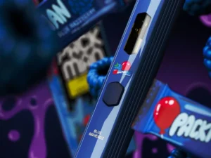 Packman blue airheads 2g Disposable