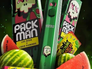 Packman watermelon sour patch Disposable